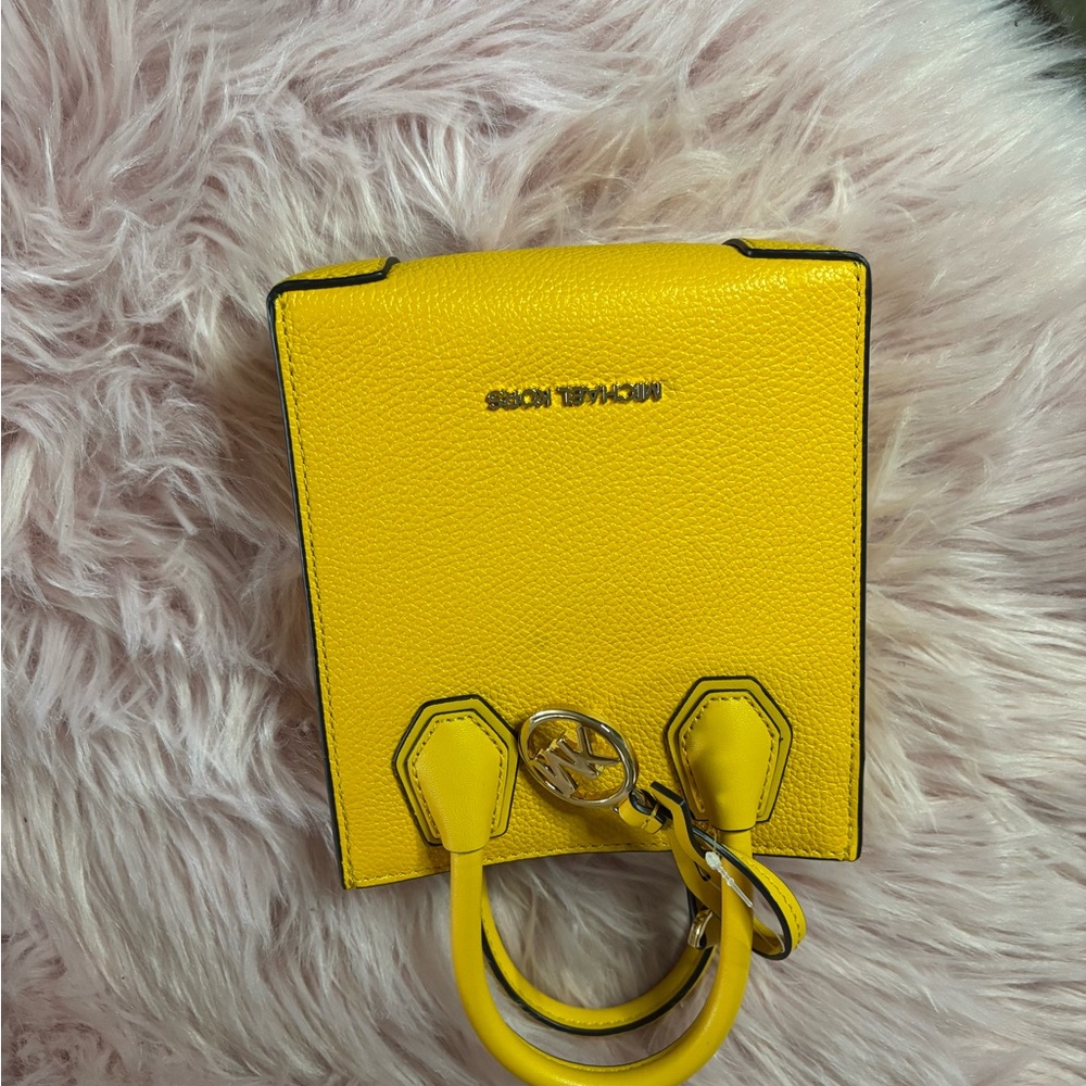 Michael Kors Vibrant Yellow Mini Bag